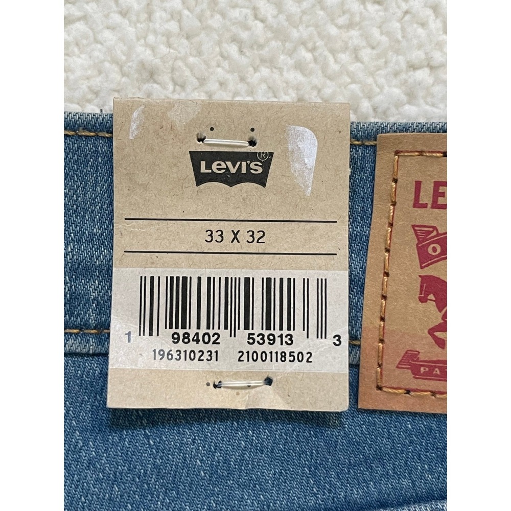 Levi Women 33 314 Shaping Straight Jeans Blue Stellar Stretch Mid Rise - Picture 3 of 16